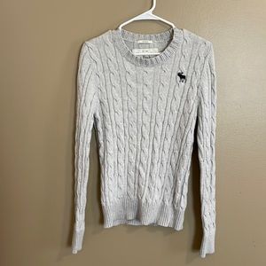 A&F Cableknit Sweater